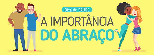 Abraçar reconecta corpo e mente