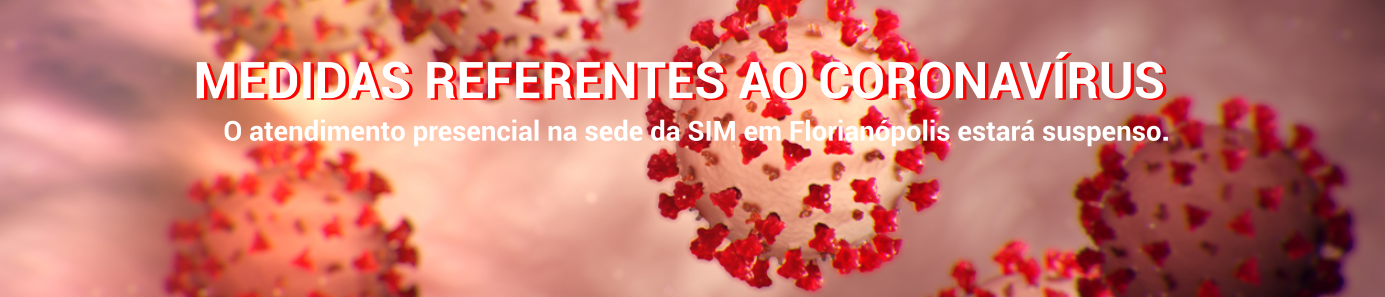 SIM – MEDIDAS REFERENTES AO CORONAVÍRUS