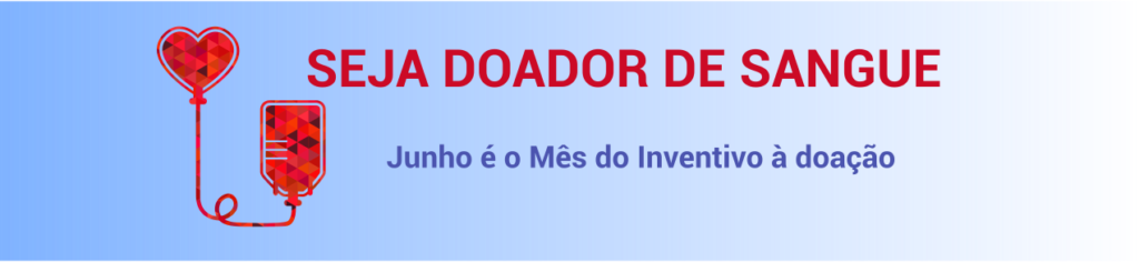 Seja doador de sangue