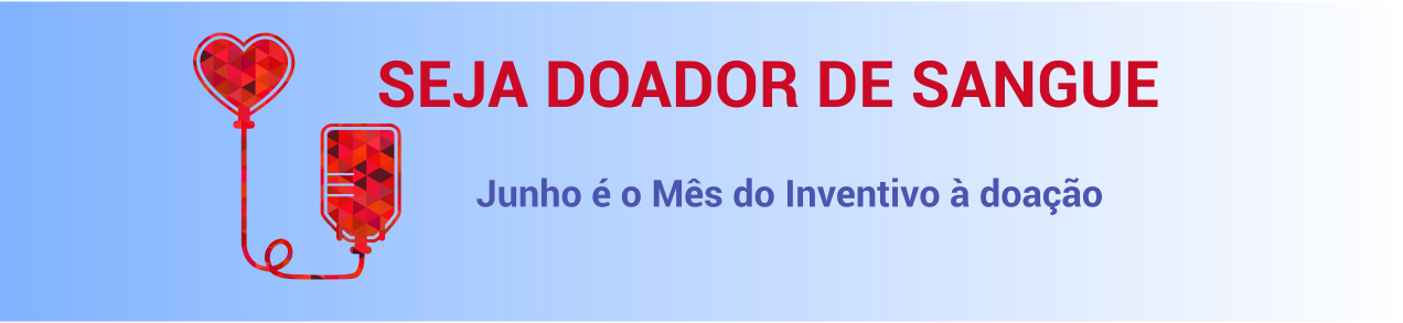 Seja doador de sangue