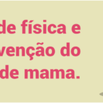 Atividade física e prevenção da câncer de mama