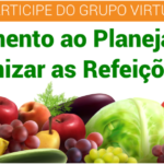 Grupo virtual ajuda o planejamento alimentar