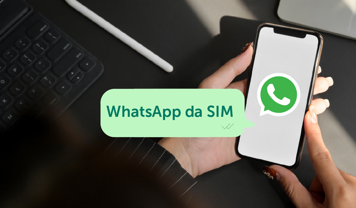 Veja como é simples usar o atendimento pelo WhatsApp da SIM!