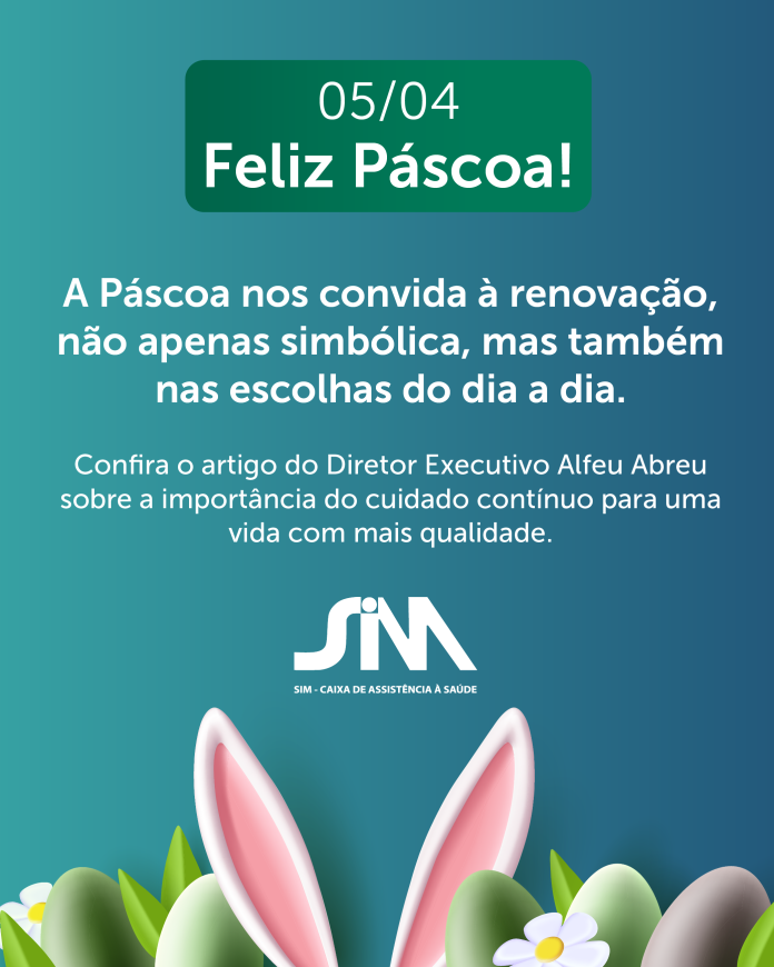 A Páscoa nos convida à renovação, não apenas simbólica, mas também nas escolhas do dia a dia