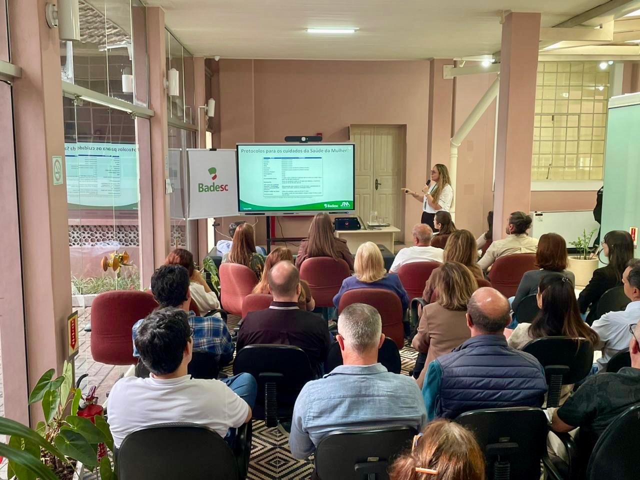 Programa Saúde Integrada SIM inicia ação no BADESC com foco em prevenção e promoção da saúde