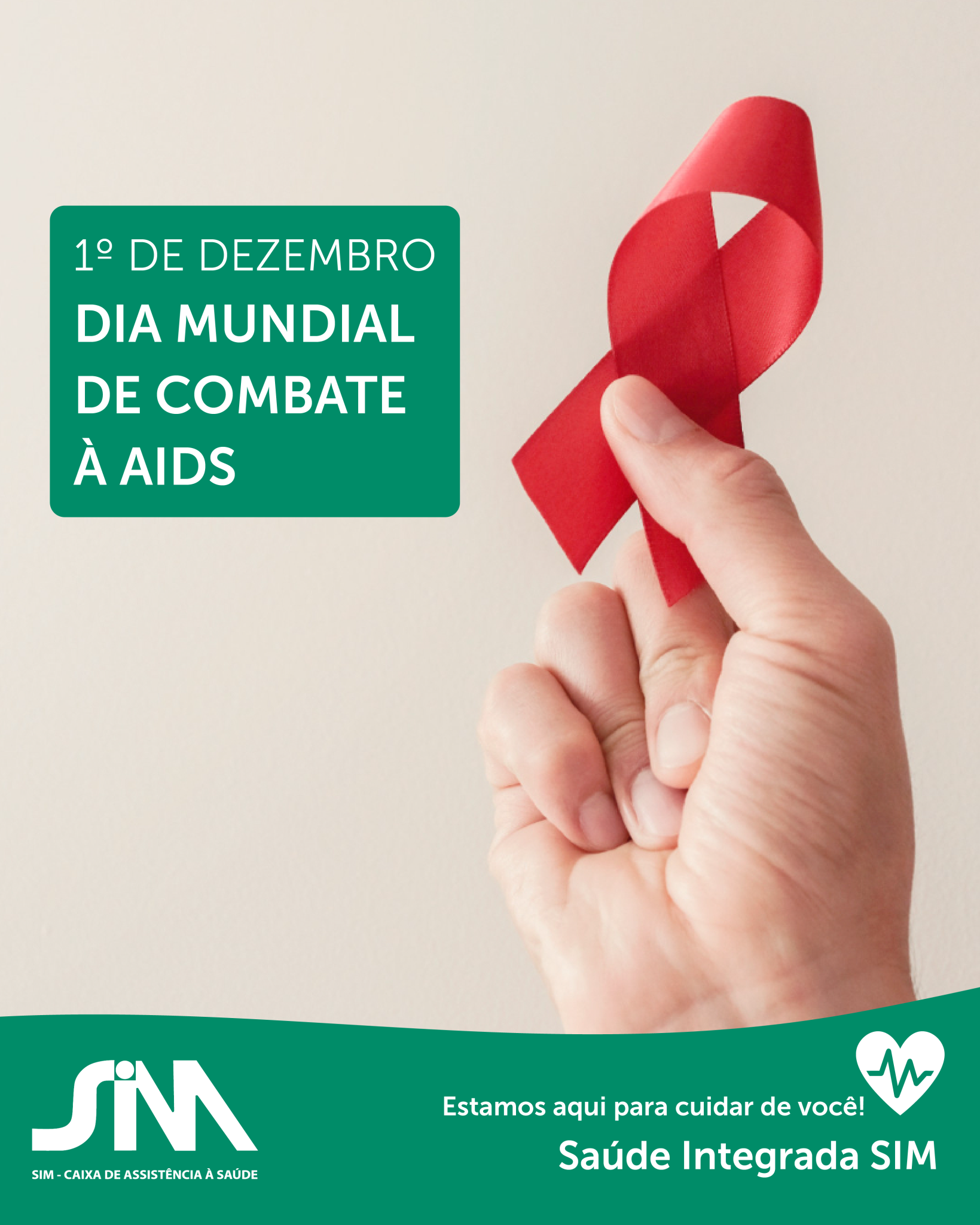 1º de dezembro – Dia Mundial de Combate à AIDS - SIM - Caixa de ...