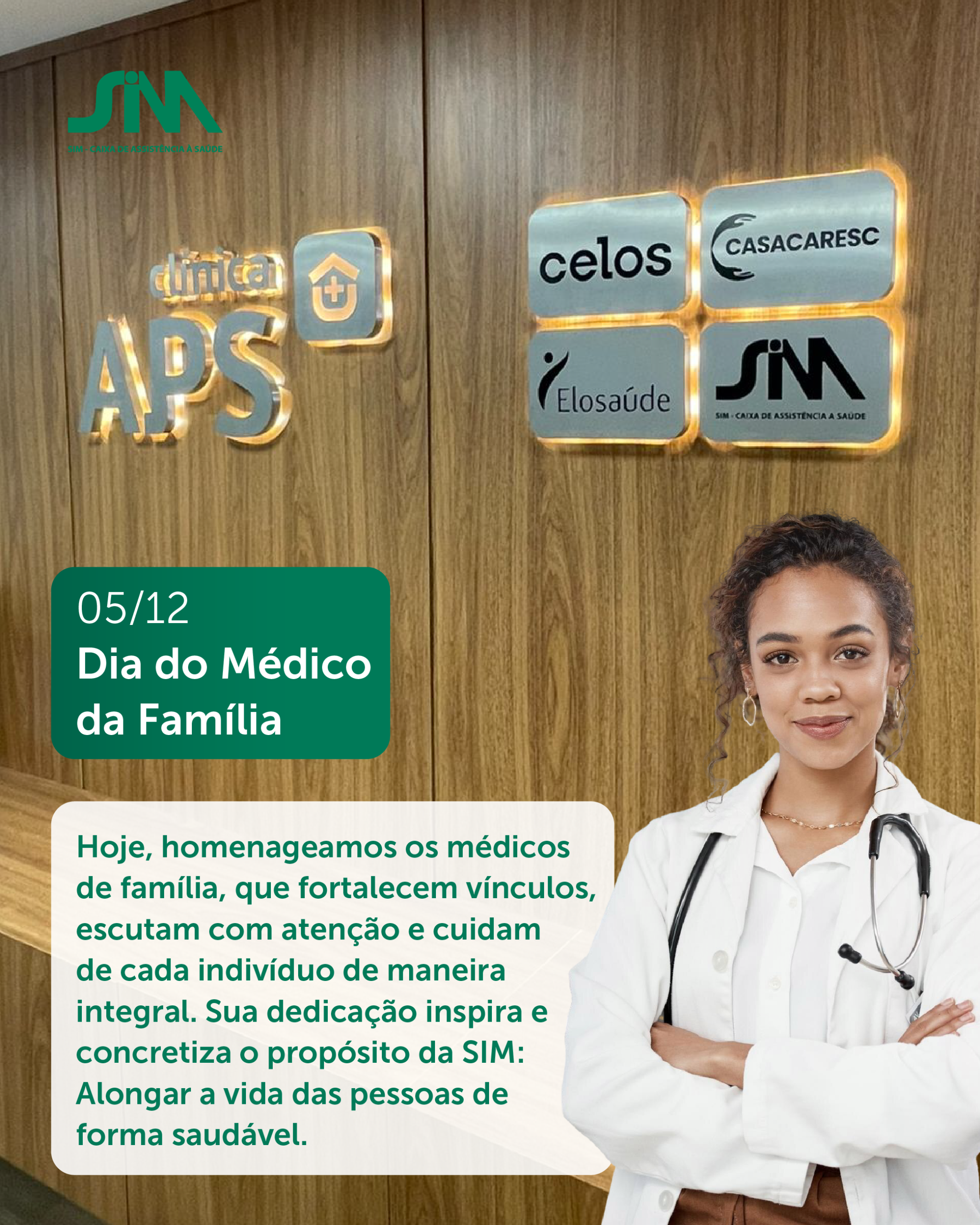 Feliz Dia do Médico da Família!