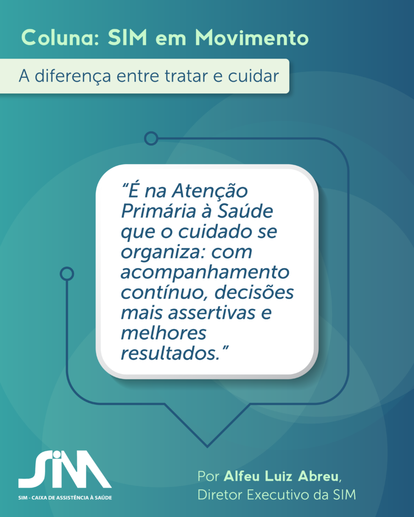 A diferença entre tratar e cuidar